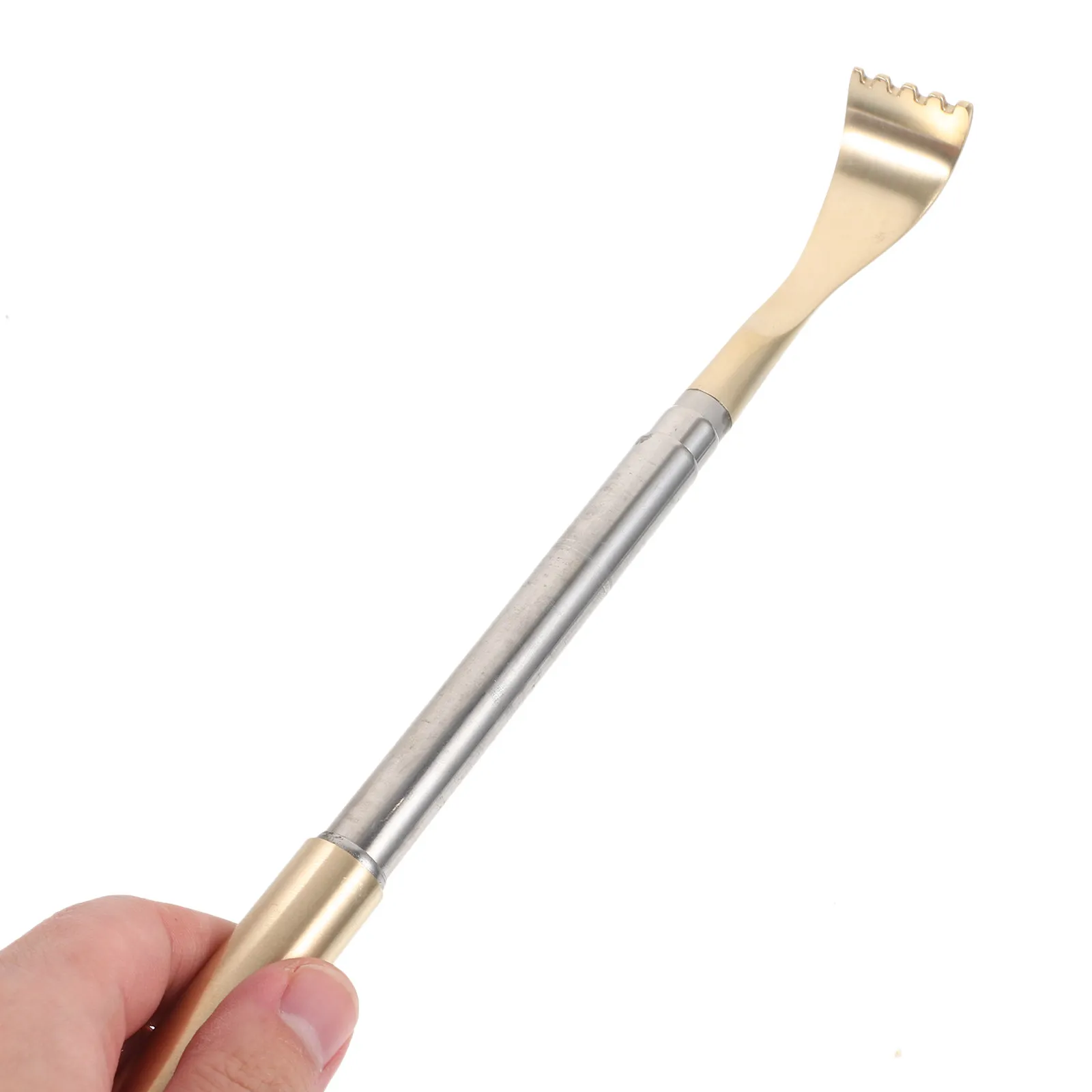 Retractable Metal Back Scratcher Long Handle Brass Stainless Steel Portable Effective Back Massage Tool Anti Itch
Retractable Metal Back Scratcher Long Handle Brass Stainless Steel Portable Effective Back Massage Tool Anti Itch