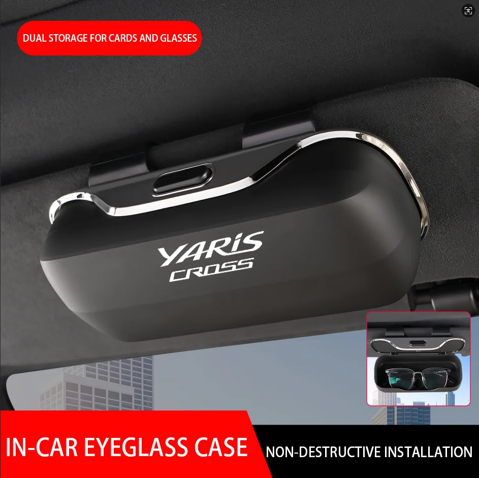Подходит для зажимов для солнцезащитных очков Toyota Yaris Cross, Corolla Rongfang Alphard, Camry Vellfire, футляра для автомобильных очков Vios Innova
Подходит для зажимов для солнцезащитных очков Toyota Yaris Cross, Corolla Rongfang Alphard, Camry Vellfire, футляра для автомобильных очков Vios Innova