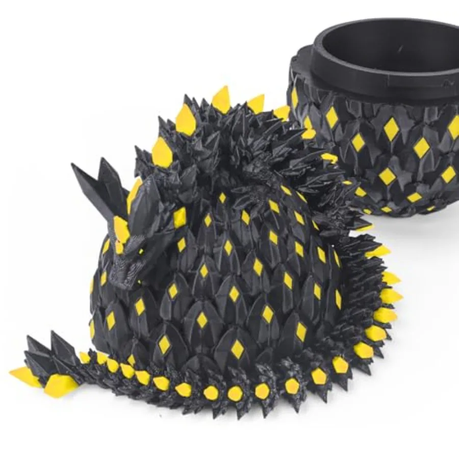 Glow-in-The-Dark 3D Printed Dragon Egg 11.5 inch Extra Nightlight Toy with Rainbow Aqua Lava and en
Glow-in-The-Dark 3D Printed Dragon Egg 11.5 inch Extra Nightlight Toy with Rainbow Aqua Lava and en