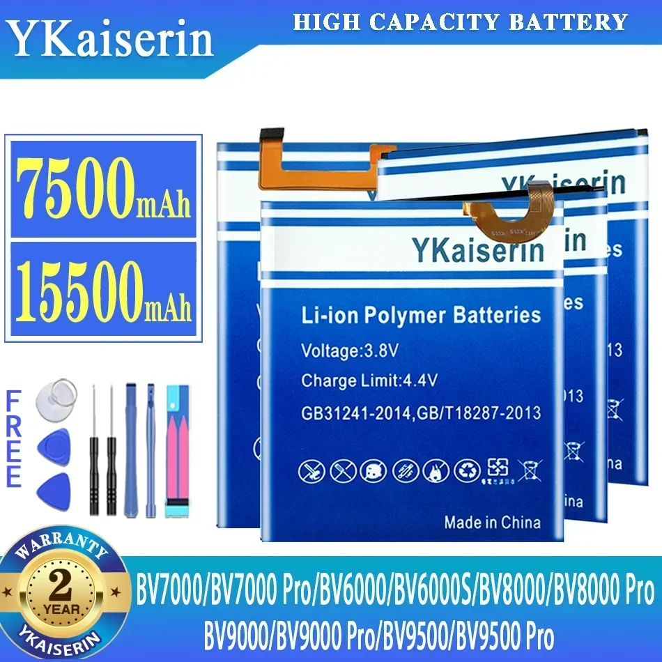 Аккумулятор YKaiserin для Blackview BV6000S BV7000 BV8000 BV9000 BV9500 Pro Batteria
Аккумулятор YKaiserin для Blackview BV6000S BV7000 BV8000 BV9000 BV9500 Pro Batteria