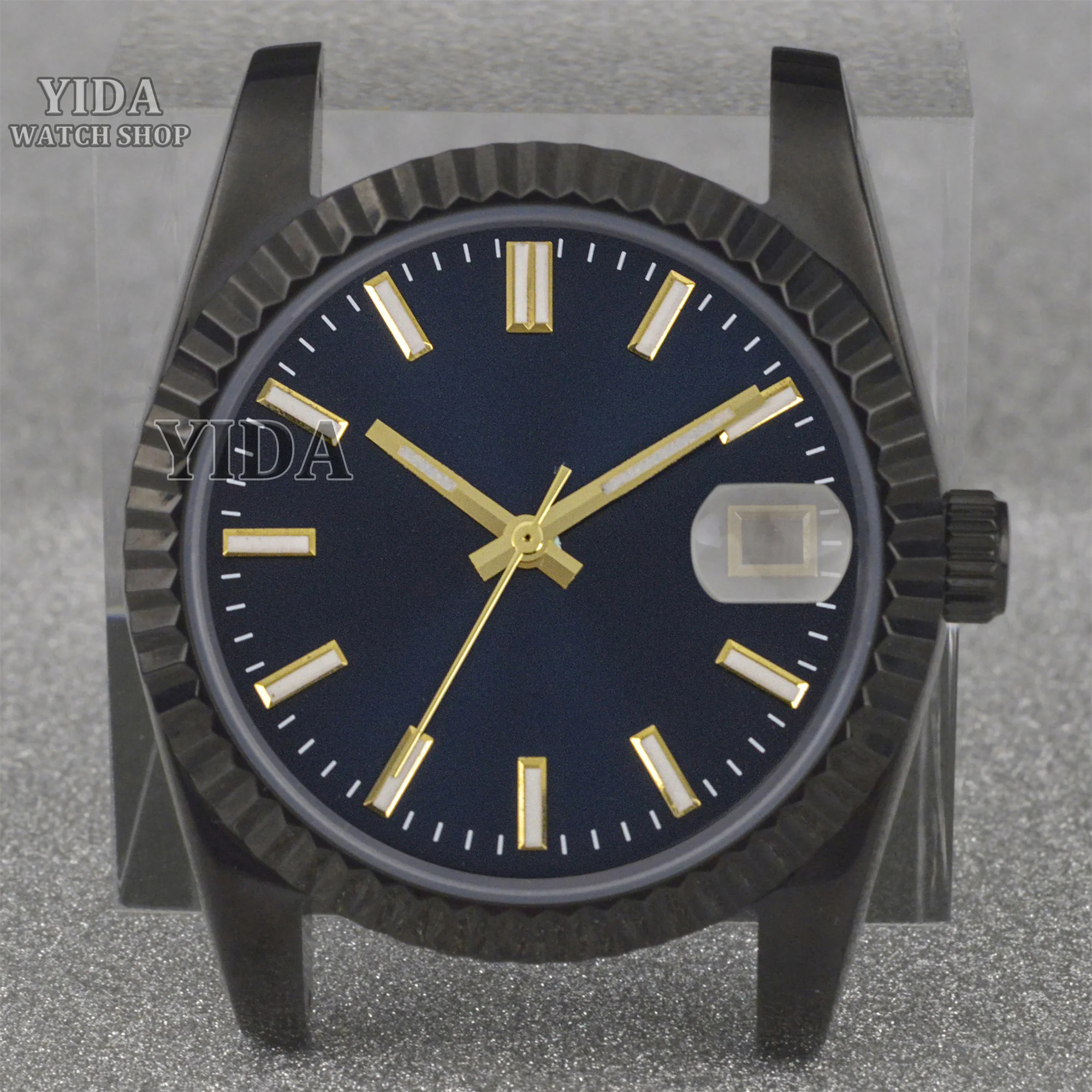 NH35 Modified Case Dial 36/39mm PVD Black Stainless Steel Watchcase Sapphire Crystal For NH36 Movement DATEJUST Accessories Part
NH35 Modified Case Dial 36/39mm PVD Black Stainless Steel Watchcase Sapphire Crystal For NH36 Movement DATEJUST Accessories Part