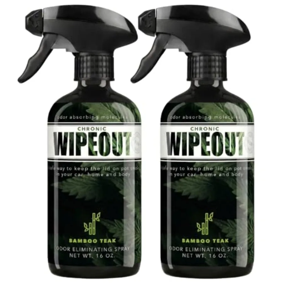 Chronic Wipeout Smoke Smell Eliminator for Home, Cars, Hands, Hair, Clothes, More Smoke Odor Eliminating Spray for All Kinds of
Chronic Wipeout Smoke Smell Eliminator for Home, Cars, Hands, Hair, Clothes, More Smoke Odor Eliminating Spray for All Kinds of