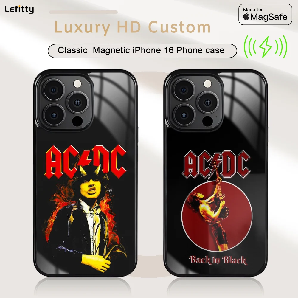 Rock band cool A-AC D-DC Phone Case For iPhone 16 15 14 13 12 11 Pro Max Plus Mini Magnetic Magsafe Wireless Charging Cover
Rock band cool A-AC D-DC Phone Case For iPhone 16 15 14 13 12 11 Pro Max Plus Mini Magnetic Magsafe Wireless Charging Cover
