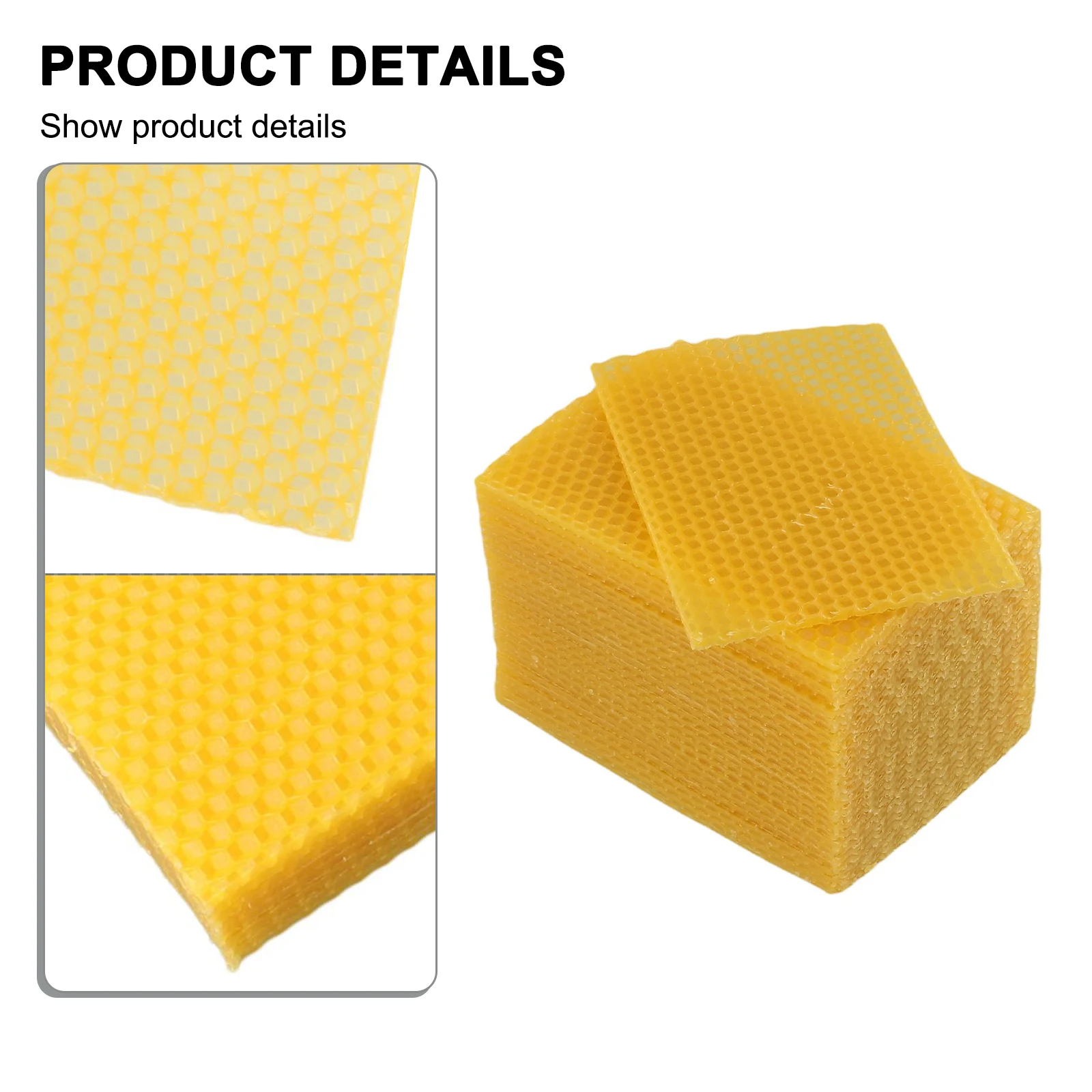 Bee Hive Wax Frames Beeswax Candle-making DIY Equipmentsweet Furniture-varnishing Golden-yellow Handicrafts 133
Bee Hive Wax Frames Beeswax Candle-making DIY Equipmentsweet Furniture-varnishing Golden-yellow Handicrafts 133