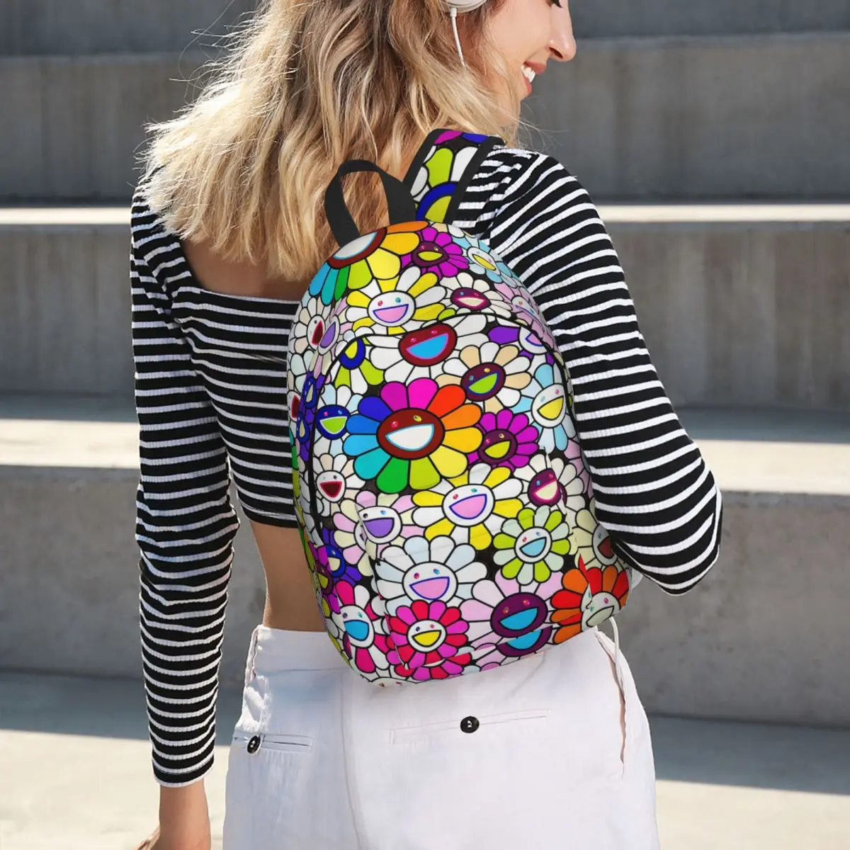 Flowers That Glow With Blossoming Smiles Backpack Hot Sale Daypack Boys Girls BookBag School Bag Shoulder Bags for Men Women
Flowers That Glow With Blossoming Smiles Backpack Hot Sale Daypack Boys Girls BookBag School Bag Shoulder Bags for Men Women
