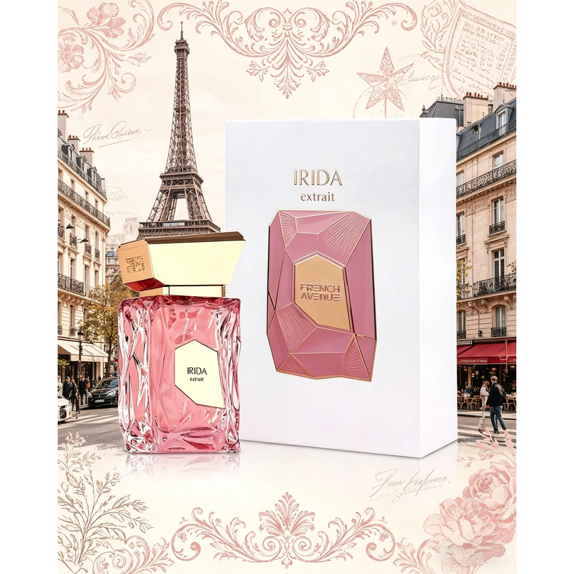 Irida Extrait EDP 100ml By French Avenue Fragrance World Long Lasting Fragrance Natural Perfume Cologne Pheromone Portable
Irida Extrait EDP 100ml By French Avenue Fragrance World Long Lasting Fragrance Natural Perfume Cologne Pheromone Portable