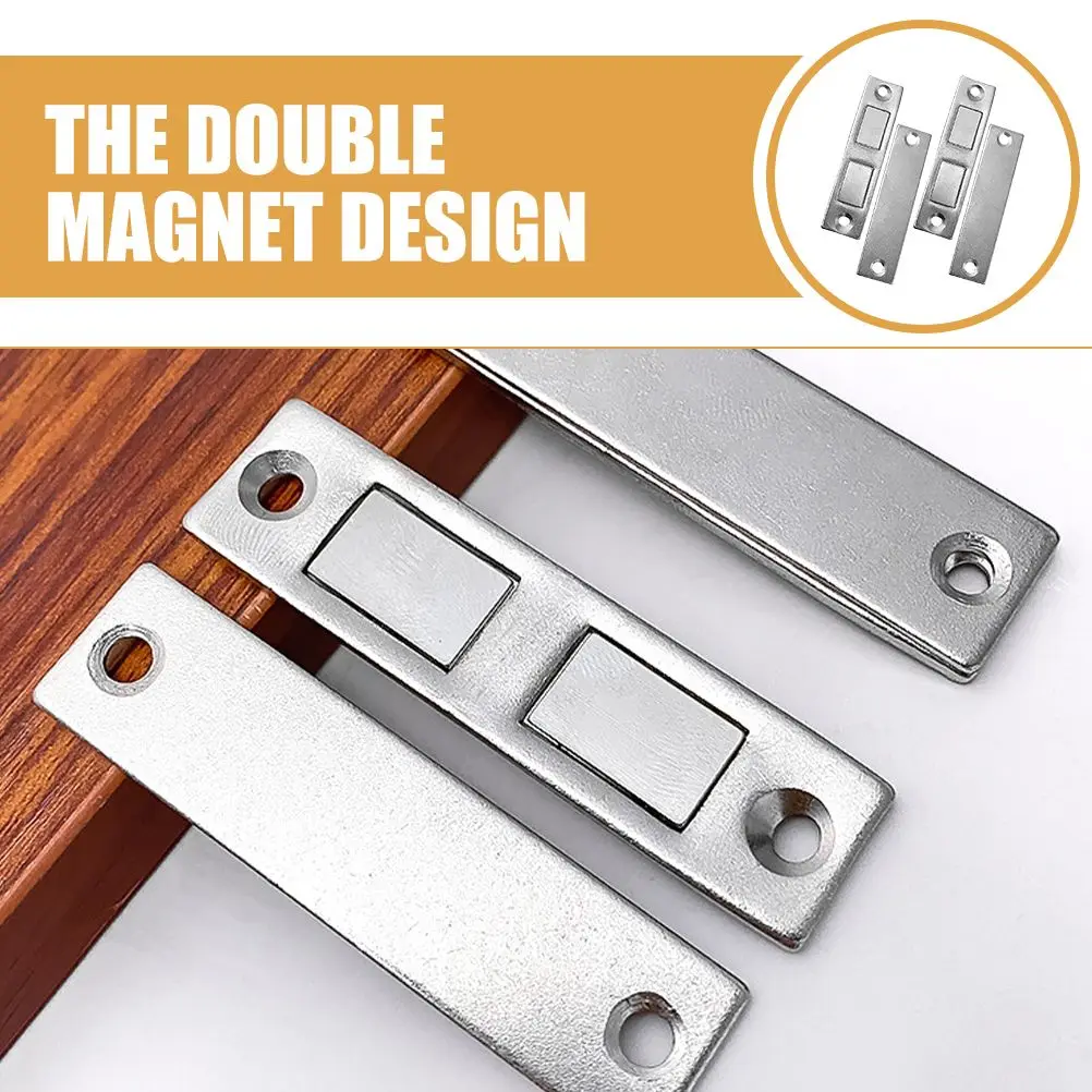 2 Pairs Invisible Door Magnet Cabinet Magnets Magnetic Catch Stopper Drawer Stay Closed
2 Pairs Invisible Door Magnet Cabinet Magnets Magnetic Catch Stopper Drawer Stay Closed