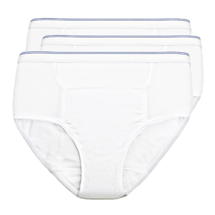 Men's Reusable Incontinence Brief 6oz 3-Pack
Men's Reusable Incontinence Brief 6oz 3-Pack