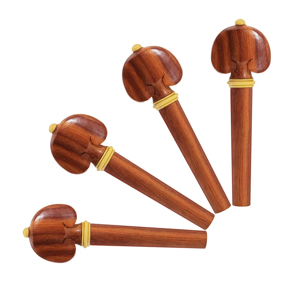 Professional Grade Violin Parts 7 Piece Set Featuring Chinrest Tailpiece Tuning Pegs and Endpin Made from Rosewood
Professional Grade Violin Parts 7 Piece Set Featuring Chinrest Tailpiece Tuning Pegs and Endpin Made from Rosewood