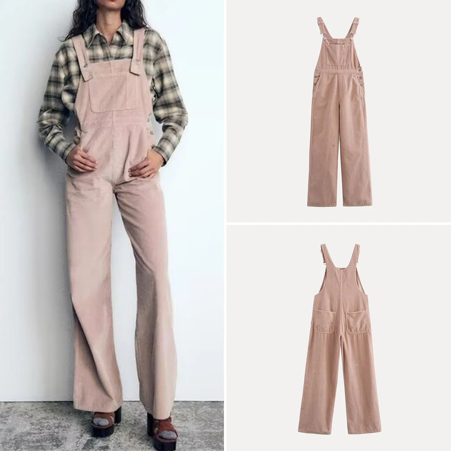 Women's Casual Long Jumpsuit Summer 2026 Fashion Individual Style High Waist Straight Leg Pantsuit ZADATA Commute Style
Women's Casual Long Jumpsuit Summer 2026 Fashion Individual Style High Waist Straight Leg Pantsuit ZADATA Commute Style