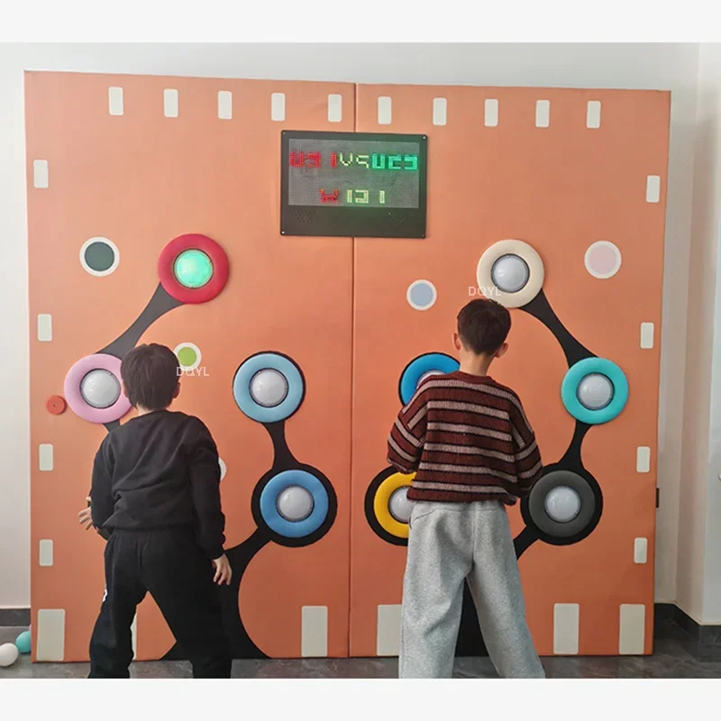 Children hit the wall indoor playground equipment interactive wall entertainment products sports equipment
Children hit the wall indoor playground equipment interactive wall entertainment products sports equipment