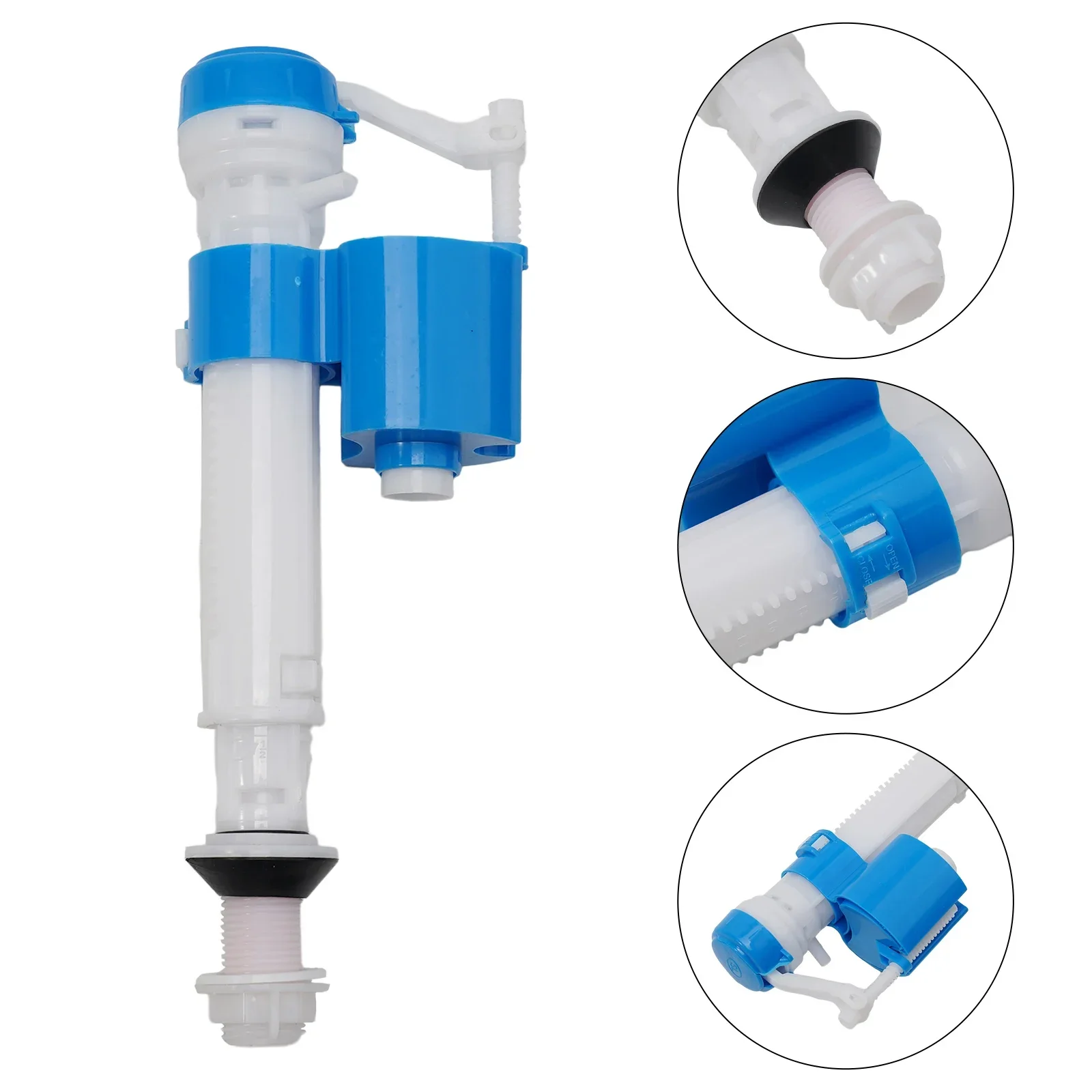 Fill Valve Height Adjustable Silent Water Saving Toilet Cistern Toilet Tank Adjustable Flush Control Method Package Content
Fill Valve Height Adjustable Silent Water Saving Toilet Cistern Toilet Tank Adjustable Flush Control Method Package Content