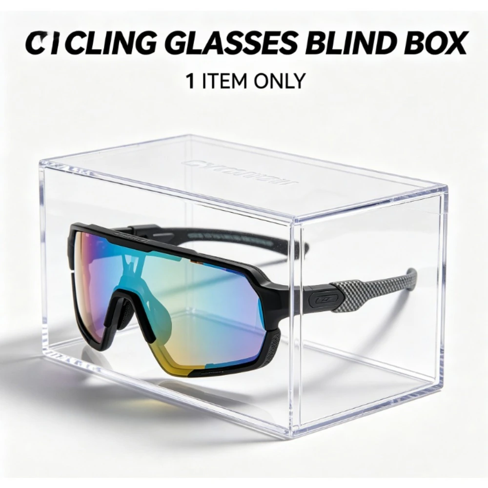 Outdoor Cycling Eyewear Mystery Box, Random Windproof Sunglasses, Lightweight Bicycle Riding Glasses
Outdoor Cycling Eyewear Mystery Box, Random Windproof Sunglasses, Lightweight Bicycle Riding Glasses