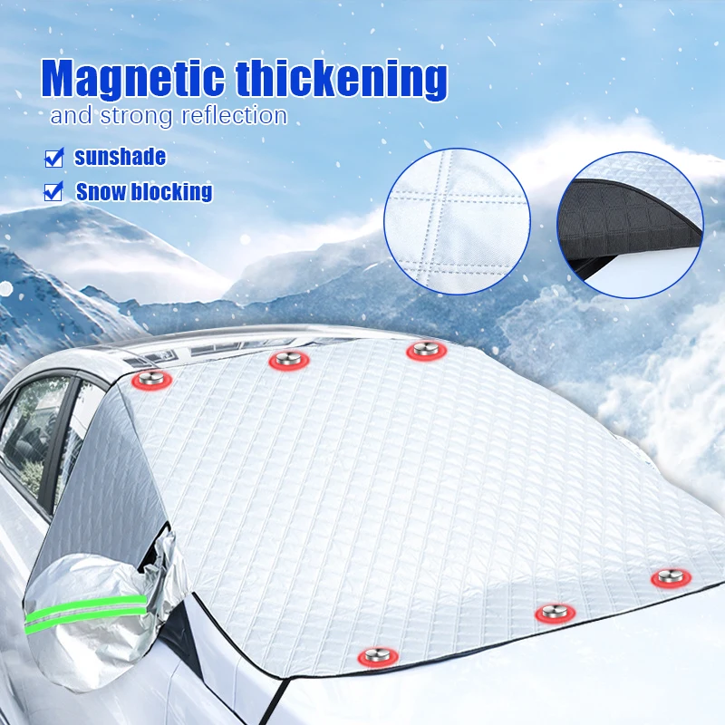 Солнцезащитный козырек на лобовое стекло автомобиля, козырек от солнца, водонепроницаемый защитный чехол, аксессуары для переднего лобового стекла автомобиля
Солнцезащитный козырек на лобовое стекло автомобиля, козырек от солнца, водонепроницаемый защитный чехол, аксессуары для переднего лобового стекла автомобиля