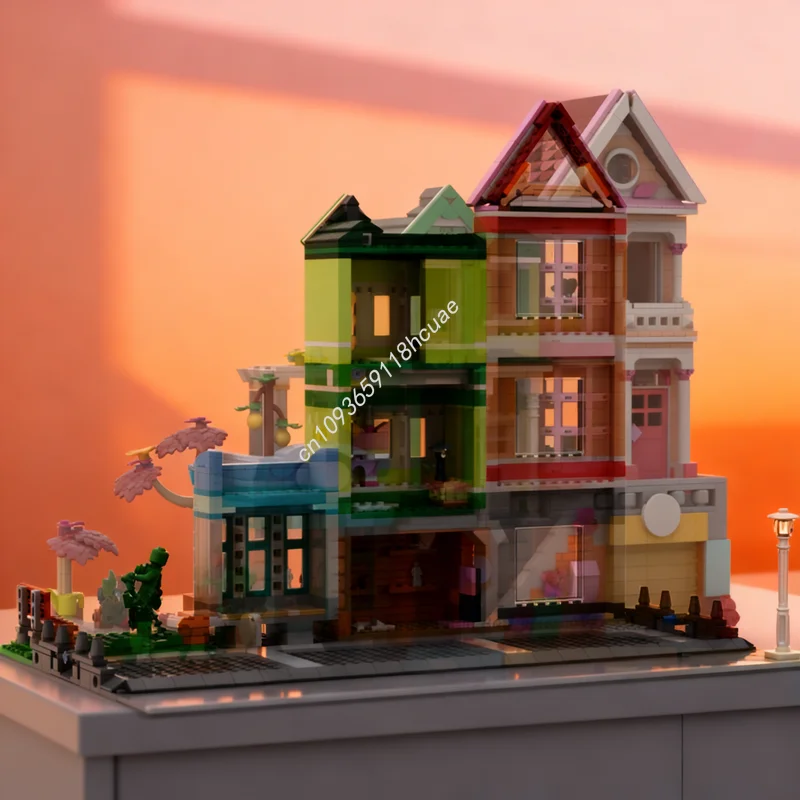 953pcs MOC Modular Streetscape Heartlake City Model Building Toys Blocks Architecture Christmas Gift DIY Creative Idea Education
953pcs MOC Modular Streetscape Heartlake City Model Building Toys Blocks Architecture Christmas Gift DIY Creative Idea Education