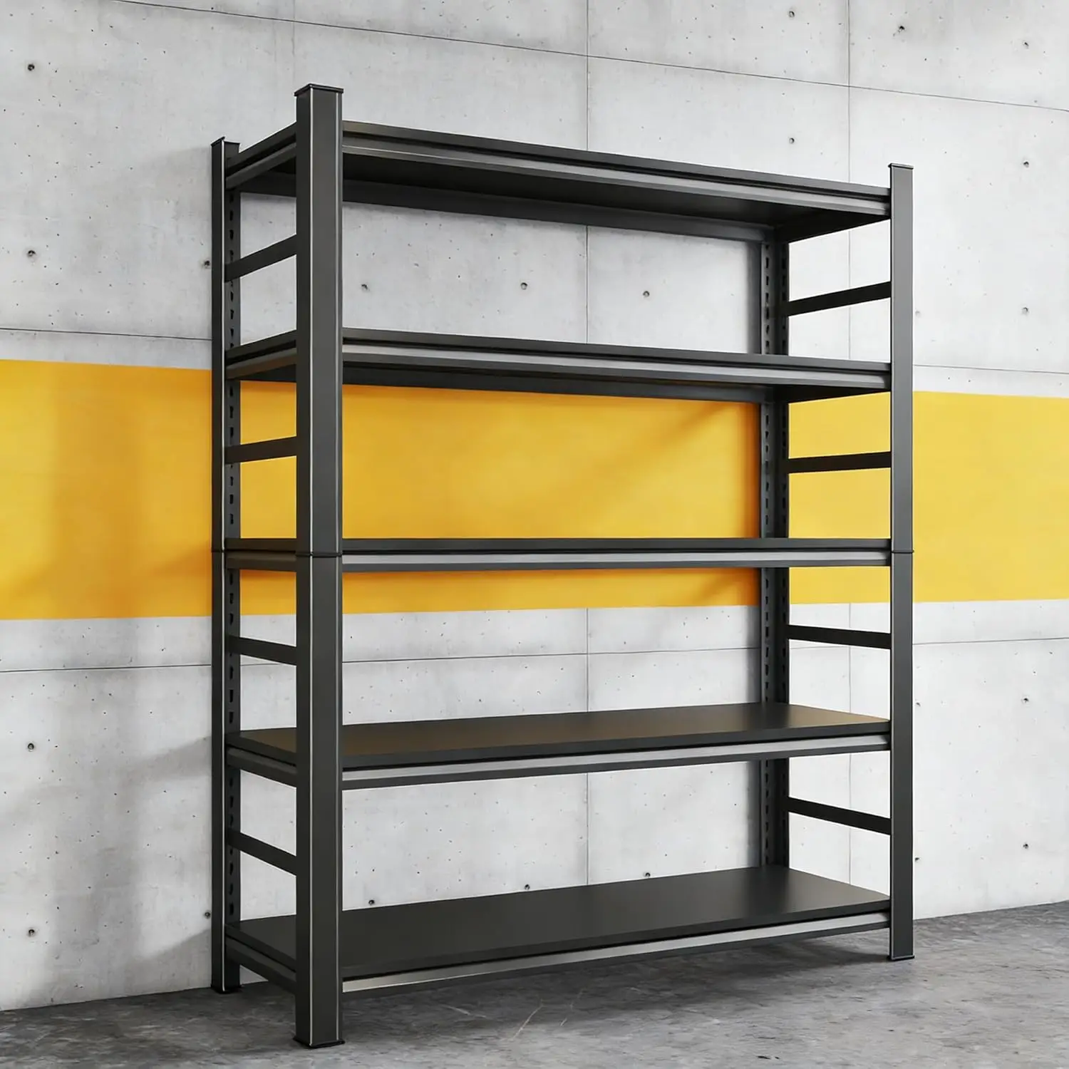 Стеллаж для гаража усиленный, 72x48x24 дюйма, 5-ярусный, нагрузка до 1587 кг, регулируемые промышленные металлические полки, на заказ
Стеллаж для гаража усиленный, 72x48x24 дюйма, 5-ярусный, нагрузка до 1587 кг, регулируемые промышленные металлические полки, на заказ