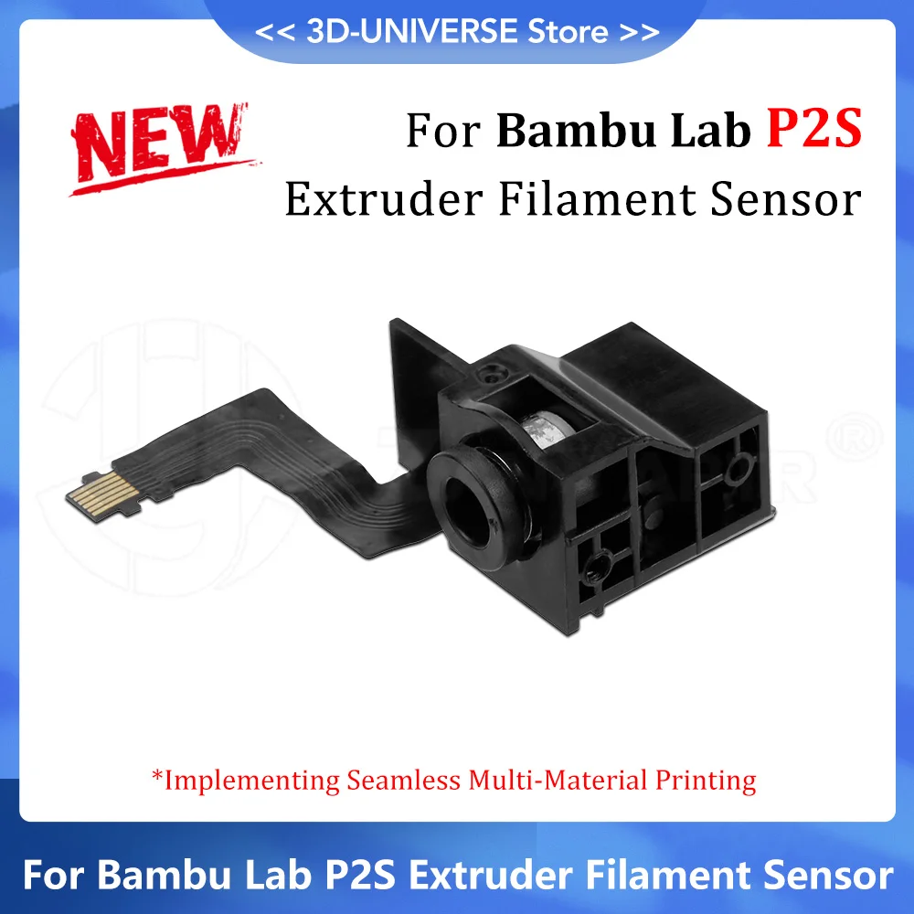 For Bambu Lab P2S 3D Printer Extruder Complete Filament Sensor Hall Switch Runout Break Detection Board Parts
For Bambu Lab P2S 3D Printer Extruder Complete Filament Sensor Hall Switch Runout Break Detection Board Parts