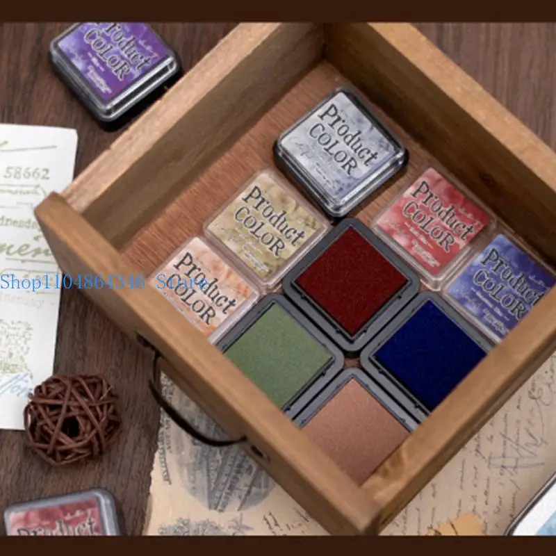 5asd 6 Pcs Flowing Colors Series Pad Set Stamp Pad Set for Crafting Scrapbooking Combination Inkpad
5asd 6 Pcs Flowing Colors Series Pad Set Stamp Pad Set for Crafting Scrapbooking Combination Inkpad