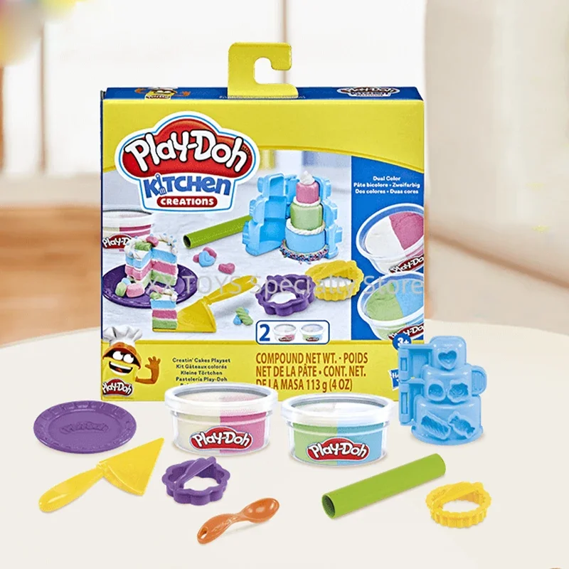 Hasbro Play-Doh Play Dough Pastry Set with Accessories and 2 Cans of Dough Children's Creative Educational Toys Holiday Gifts
Hasbro Play-Doh Play Dough Pastry Set with Accessories and 2 Cans of Dough Children's Creative Educational Toys Holiday Gifts
