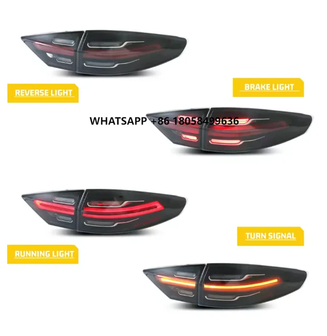 For Ford Mondeo MK V Fusion LED Tail Lights Iron Assembly with Sequential Turn Signal Rear Lamps and Start-up Animation
For Ford Mondeo MK V Fusion LED Tail Lights Iron Assembly with Sequential Turn Signal Rear Lamps and Start-up Animation