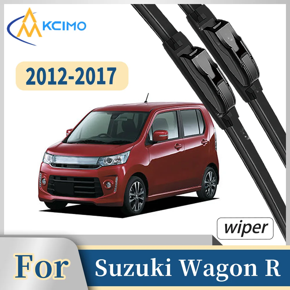 Premium Rubber Front Windscreen Wiper Blades For Suzuki Wagon R MH34S 2012-2017 Smooth Wiping Waterproof Windshield Kit 2Pcs
Premium Rubber Front Windscreen Wiper Blades For Suzuki Wagon R MH34S 2012-2017 Smooth Wiping Waterproof Windshield Kit 2Pcs