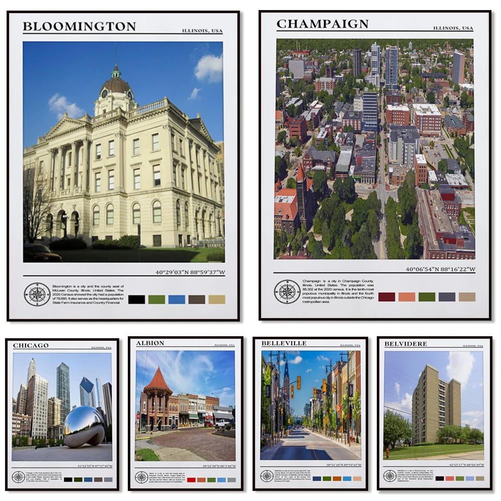 America Travel Batavia Poster, Bloomington, Belvedere, Belleville, Chicago, Champagne Poster, American Landscape Illinois Poster
America Travel Batavia Poster, Bloomington, Belvedere, Belleville, Chicago, Champagne Poster, American Landscape Illinois Poster
