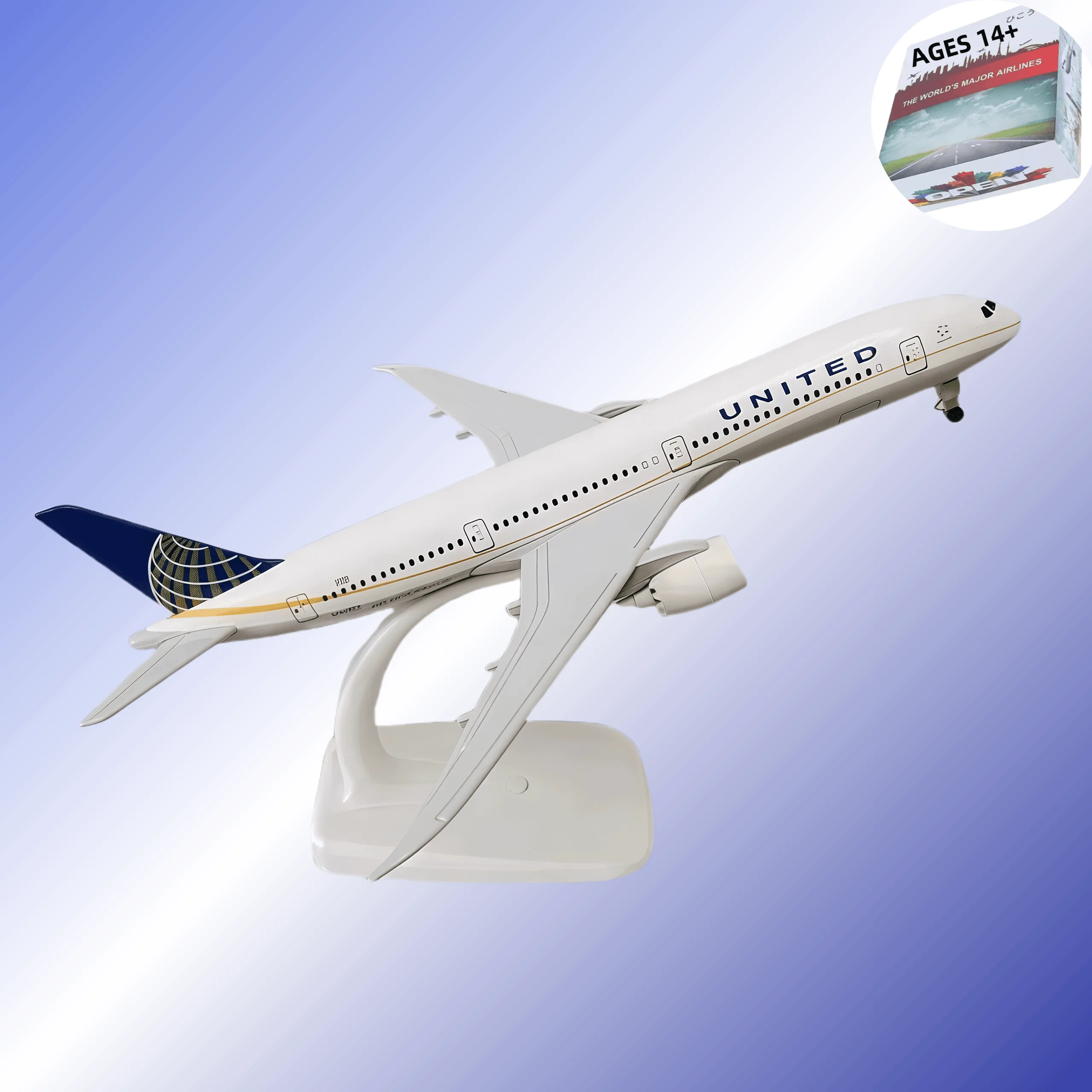 Металлическая модель самолета, 20 см, сплав металла B787, Реплика United Airlines с шасси, материал из сплава, авиационная имитация, подарок
Металлическая модель самолета, 20 см, сплав металла B787, Реплика United Airlines с шасси, материал из сплава, авиационная имитация, подарок