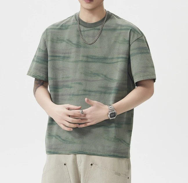 2026 Summer Short Sleeve Design Sense Texture Simple Crew Neck T-Shirt Men's Loose Casual
2026 Summer Short Sleeve Design Sense Texture Simple Crew Neck T-Shirt Men's Loose Casual