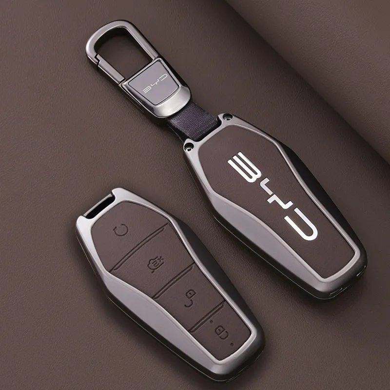 Car Remote Control Key Case Cover For BYD Song Plus Atto 3 Han EV Tang DM Qin Seal Dolphin Zinc Alloy Leather Key Holder Shell
Car Remote Control Key Case Cover For BYD Song Plus Atto 3 Han EV Tang DM Qin Seal Dolphin Zinc Alloy Leather Key Holder Shell