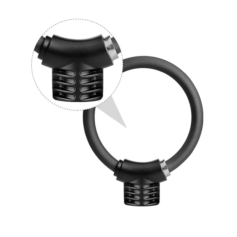 Bicycle Lock Zinc Alloy PVC Durable Compact Bike Security Lock Reflective Strips Night Riding Ring Shaped Cable Anti Theft Frame
Bicycle Lock Zinc Alloy PVC Durable Compact Bike Security Lock Reflective Strips Night Riding Ring Shaped Cable Anti Theft Frame