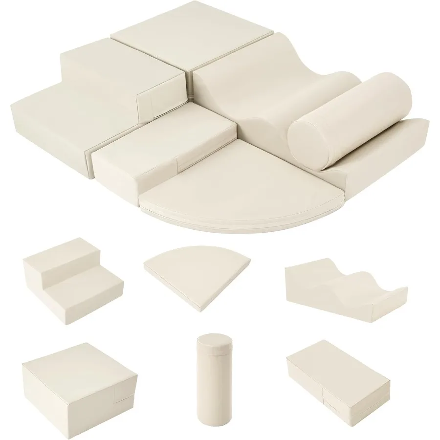 Merax Climbing Toys for Toddlers Soft Climb and Crawl Playset Indoor Baby Soft Foam Blocks for Climbing Crawling 6-Piece
Merax Climbing Toys for Toddlers Soft Climb and Crawl Playset Indoor Baby Soft Foam Blocks for Climbing Crawling 6-Piece