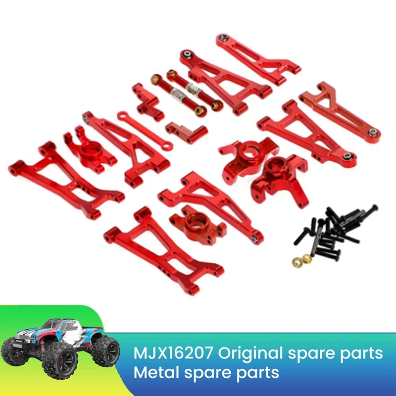 For MJX-Remote Control Car Spare Parts Metal Upgrade Accessories Set for MJX 16207 16208 16209 16210 H16 RC Car
For MJX-Remote Control Car Spare Parts Metal Upgrade Accessories Set for MJX 16207 16208 16209 16210 H16 RC Car