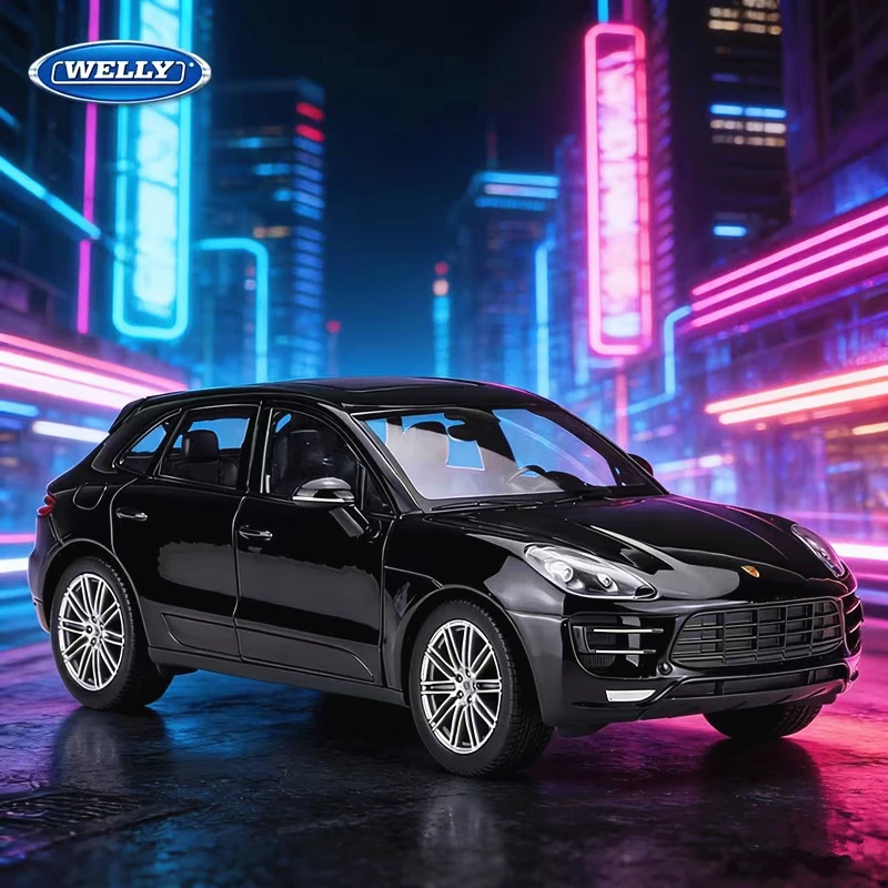 WELLY 1:24 Porsche Macan Turbo SUV Alloy Car Model Diecast Metal Vehicles Car Model High Simulation Collection Children Toy Gift
WELLY 1:24 Porsche Macan Turbo SUV Alloy Car Model Diecast Metal Vehicles Car Model High Simulation Collection Children Toy Gift