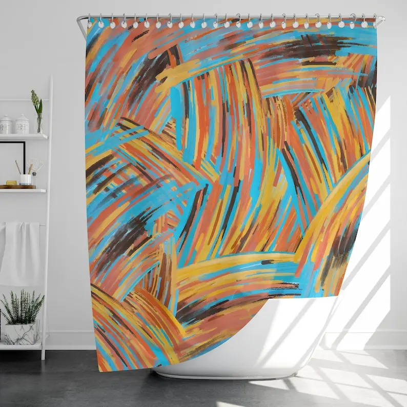 Colorful graffiti Shower Curtain with 12 Hooks, Christmas Gift, Home Decor, Housewarming Gift
Colorful graffiti Shower Curtain with 12 Hooks, Christmas Gift, Home Decor, Housewarming Gift
