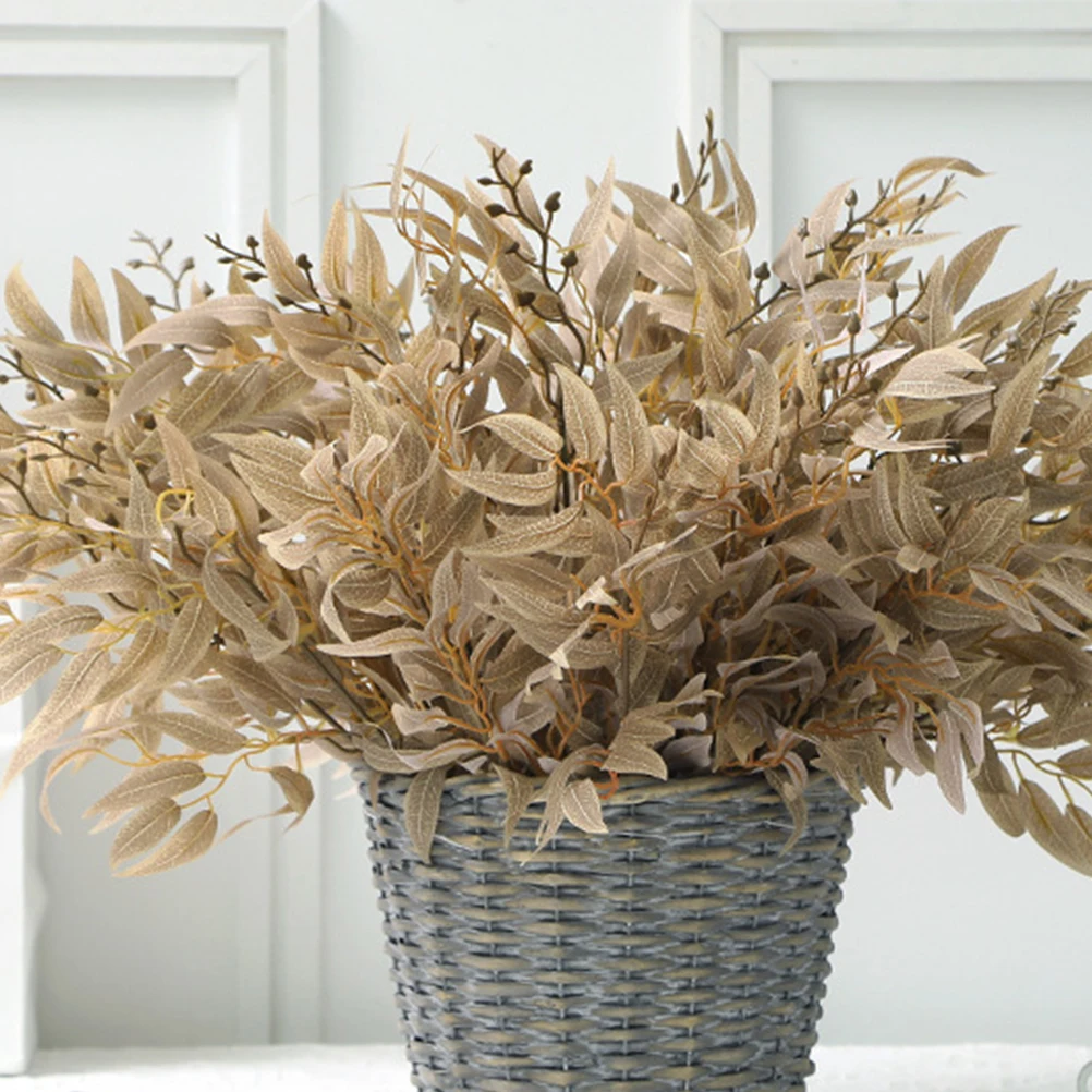 1pc Simulation Plants Artificial Willow Ornaments Lifelike Green Plastic Plant Model Home Garden Bedroom Balcony Decor
1pc Simulation Plants Artificial Willow Ornaments Lifelike Green Plastic Plant Model Home Garden Bedroom Balcony Decor