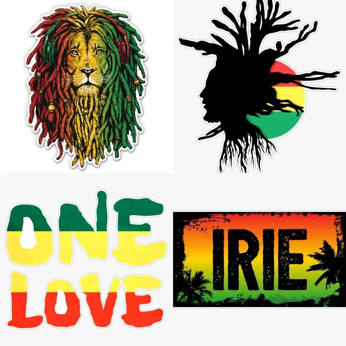 Rasta Sign Decal Rastafarian Bumper Sticker Reggae Car Sign High Quality Waterproof Tuning Vehicles Laptop Stickers
Rasta Sign Decal Rastafarian Bumper Sticker Reggae Car Sign High Quality Waterproof Tuning Vehicles Laptop Stickers