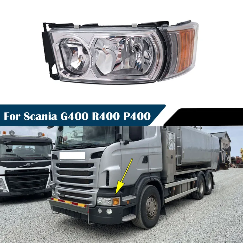 For Scania G400 R400 P400 Car Front Bumper Head Light Headlight Fog Lamp Turn Signal Lamp Car Light Assembly L1760551 1730953
For Scania G400 R400 P400 Car Front Bumper Head Light Headlight Fog Lamp Turn Signal Lamp Car Light Assembly L1760551 1730953