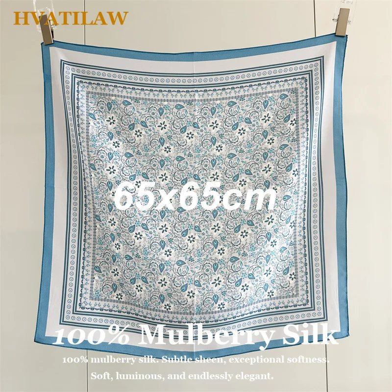New 100% Pure Silk Scarf 65x65cm Small Square Silk Neckerchief for Women Luxury Silk Neck Scarf Hair Bandana Bandage Shawl Wrap
New 100% Pure Silk Scarf 65x65cm Small Square Silk Neckerchief for Women Luxury Silk Neck Scarf Hair Bandana Bandage Shawl Wrap