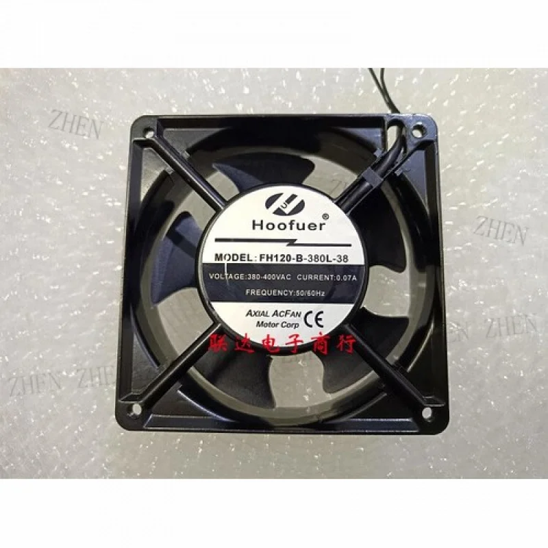 Y for Hoofuer FH120-B-380L-38 380V-400VAC 0.07A 12CM 12038 Axial Cooling Fan
Y for Hoofuer FH120-B-380L-38 380V-400VAC 0.07A 12CM 12038 Axial Cooling Fan