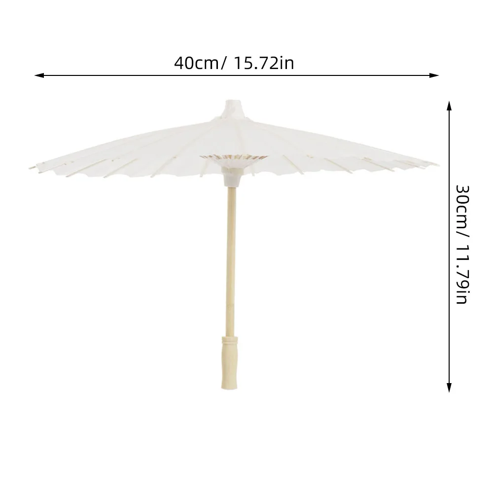 White Oil Paper Umbrella for Kids Dance Party Wedding Decoration DIY Parasol Bedroom Decor Children Performance Umbrella
White Oil Paper Umbrella for Kids Dance Party Wedding Decoration DIY Parasol Bedroom Decor Children Performance Umbrella