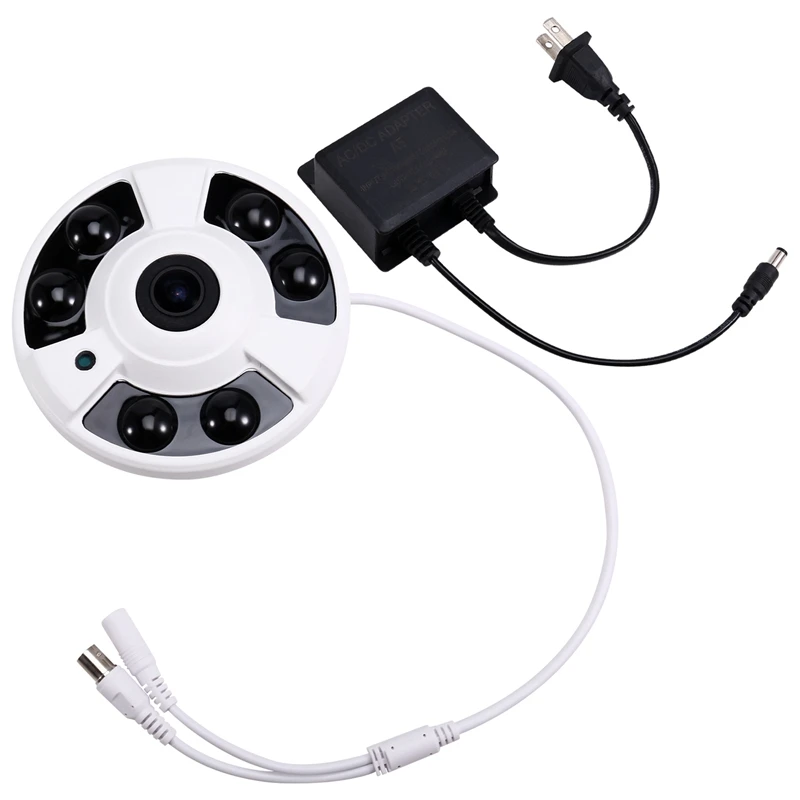 5MP Wifi Camera Fisheye Lens Panoramic Camera Audio Record Motion Detection US PLUG
5MP Wifi Camera Fisheye Lens Panoramic Camera Audio Record Motion Detection US PLUG