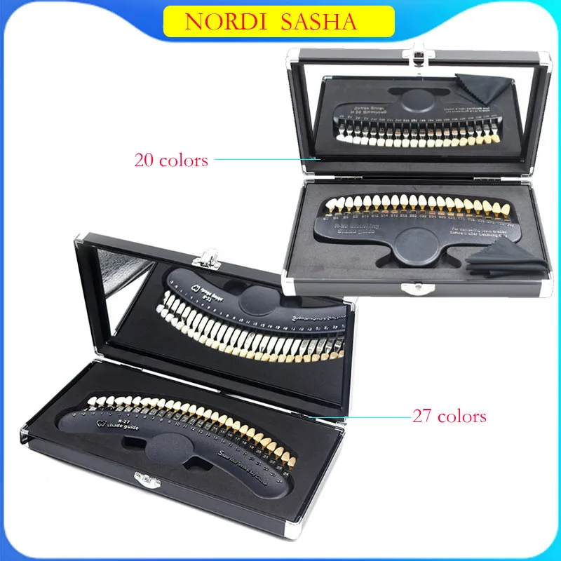 Teeth Whitening Guide Dental Material 20 Colors Bleaching Shade Guide Tooth Model Colorimetric Plate Dentistry Whitening Tools
Teeth Whitening Guide Dental Material 20 Colors Bleaching Shade Guide Tooth Model Colorimetric Plate Dentistry Whitening Tools