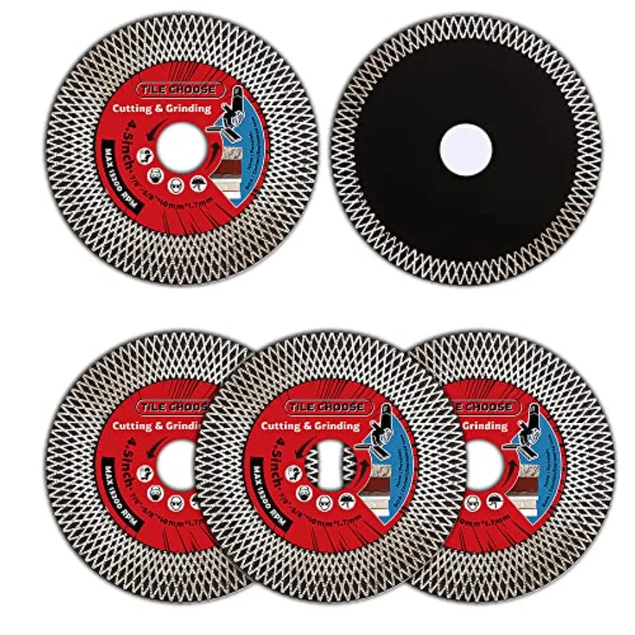 5Pcs/Lot 4.5" Tile Saw Blade Diamond Cutting Blade for Cutting and Grinding Porcelain Tile Granite Marble 4.5" 5
5Pcs/Lot 4.5" Tile Saw Blade Diamond Cutting Blade for Cutting and Grinding Porcelain Tile Granite Marble 4.5" 5