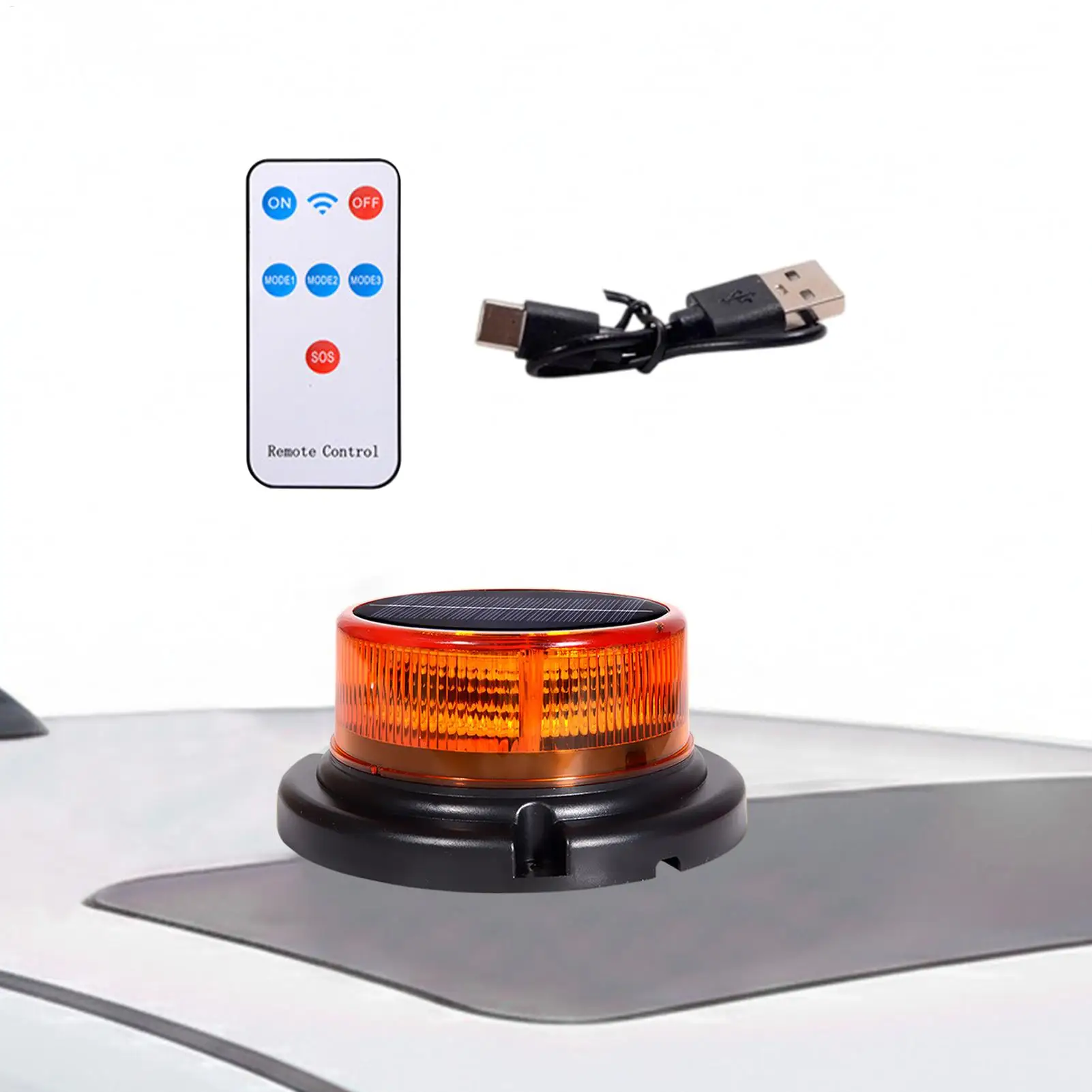 Flashing Lights For Vehicles Solar LED Strobe Safety Signal Automotive Warning Light For Trailer SUV Sedan RV Outdoor
Flashing Lights For Vehicles Solar LED Strobe Safety Signal Automotive Warning Light For Trailer SUV Sedan RV Outdoor