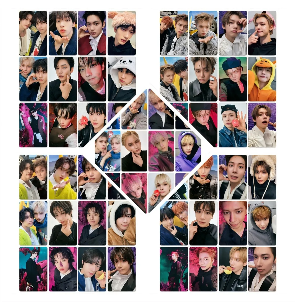 12PCS new celebrity photo card LOMO card TXT male group carnival party support collection gifts
12PCS new celebrity photo card LOMO card TXT male group carnival party support collection gifts