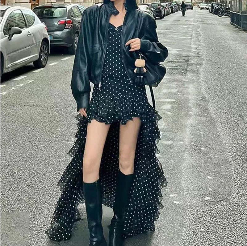 Women's dress New round dot printed floor length dress for summer 2026 Sexy off shoulder sleeveless long dress y2k party dresses
Women's dress New round dot printed floor length dress for summer 2026 Sexy off shoulder sleeveless long dress y2k party dresses
