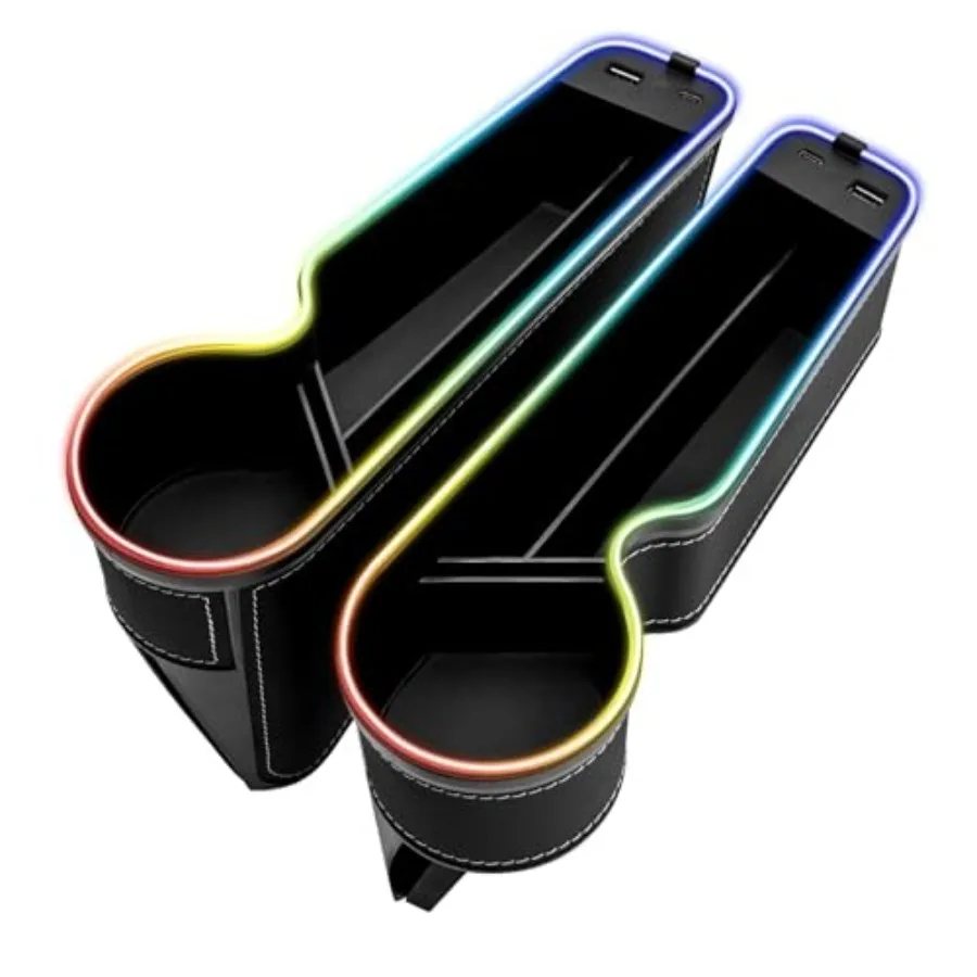 7 Color Led Car Seat Gap Organizer Car Seat Pocket Gap Filler with USB+C Charger2 Pack Car Seat Gap Storage Console Side Gap Fi
7 Color Led Car Seat Gap Organizer Car Seat Pocket Gap Filler with USB+C Charger2 Pack Car Seat Gap Storage Console Side Gap Fi