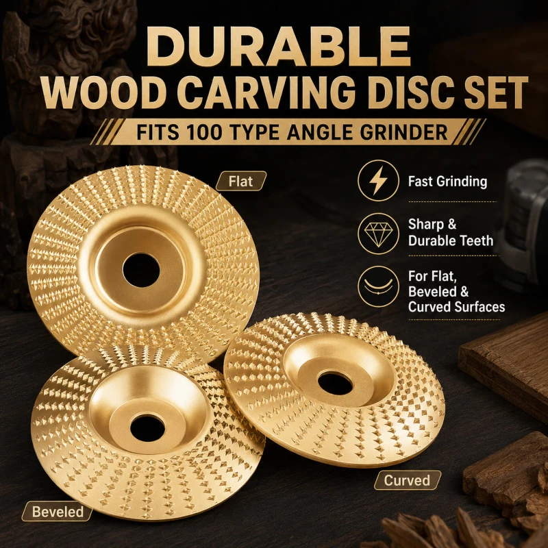 Angle Grinder Wood Sanding Disc Set, Polishing Buffing Wheel Pad, Abrasive Flap Stripping Burr Removal Tool, Carpentry Accessori
Angle Grinder Wood Sanding Disc Set, Polishing Buffing Wheel Pad, Abrasive Flap Stripping Burr Removal Tool, Carpentry Accessori