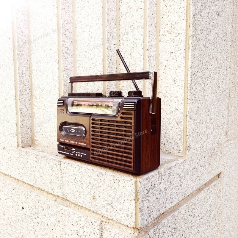 Cassette Player AM FM Radio Cassette Player Simple Buttons Support Storage Card Noiseless Portable Strong for Elderly
Cassette Player AM FM Radio Cassette Player Simple Buttons Support Storage Card Noiseless Portable Strong for Elderly