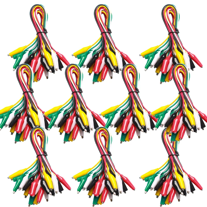 10 Pack 28mm 5 Colors 10 Pcs Alligator Double-ended Crocodile Clips Roach Clip Test Jumper Wireand Test Lead Set.
10 Pack 28mm 5 Colors 10 Pcs Alligator Double-ended Crocodile Clips Roach Clip Test Jumper Wireand Test Lead Set.